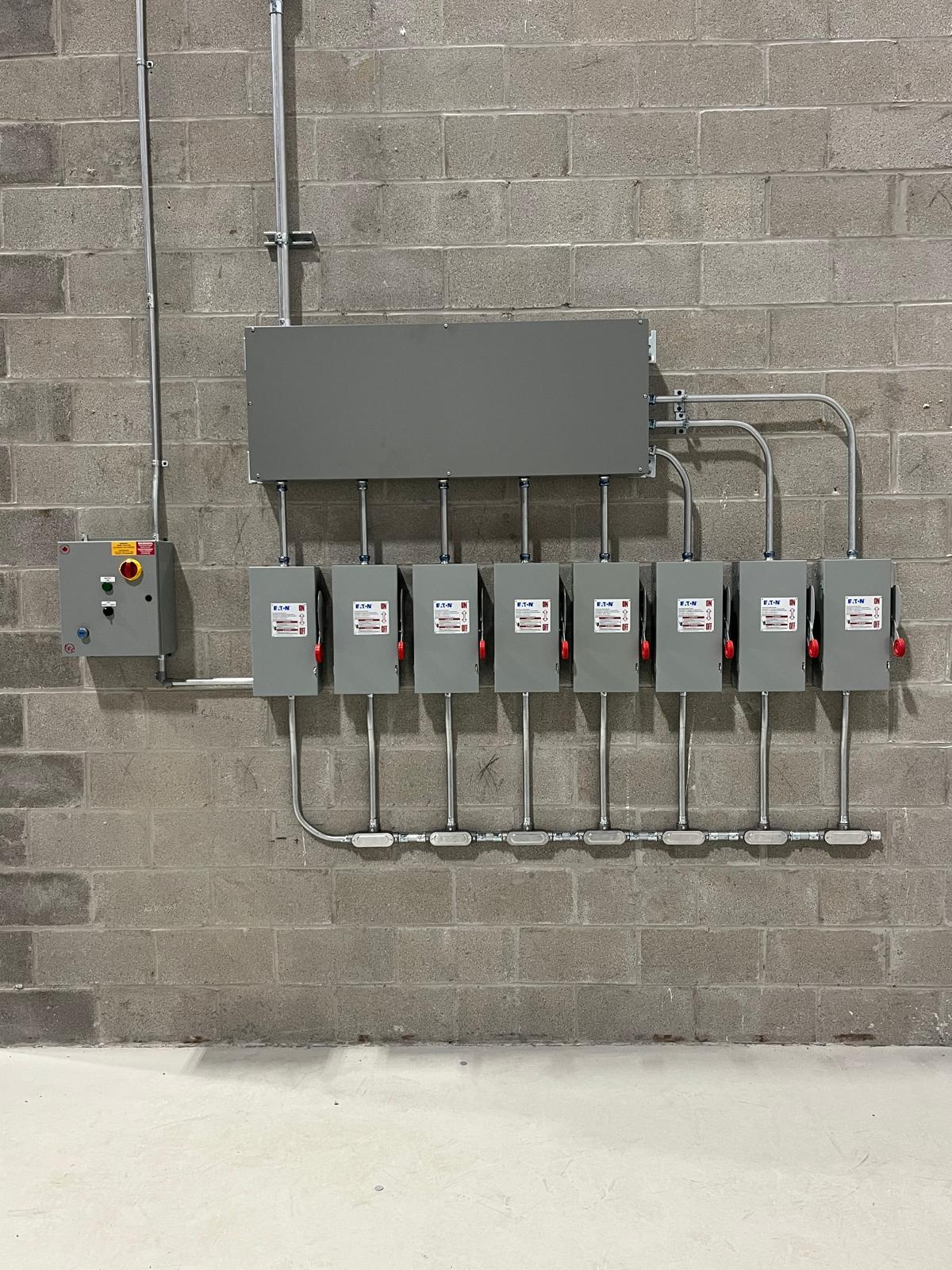 Commercial electrical panel